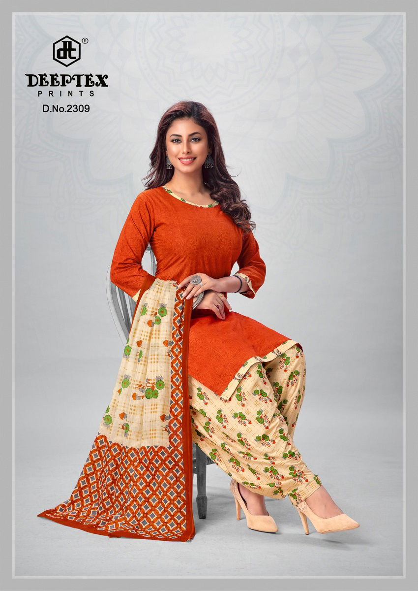 Deeptex Pichkari Vol 23 Printed Cotton Dress Material Catalog
